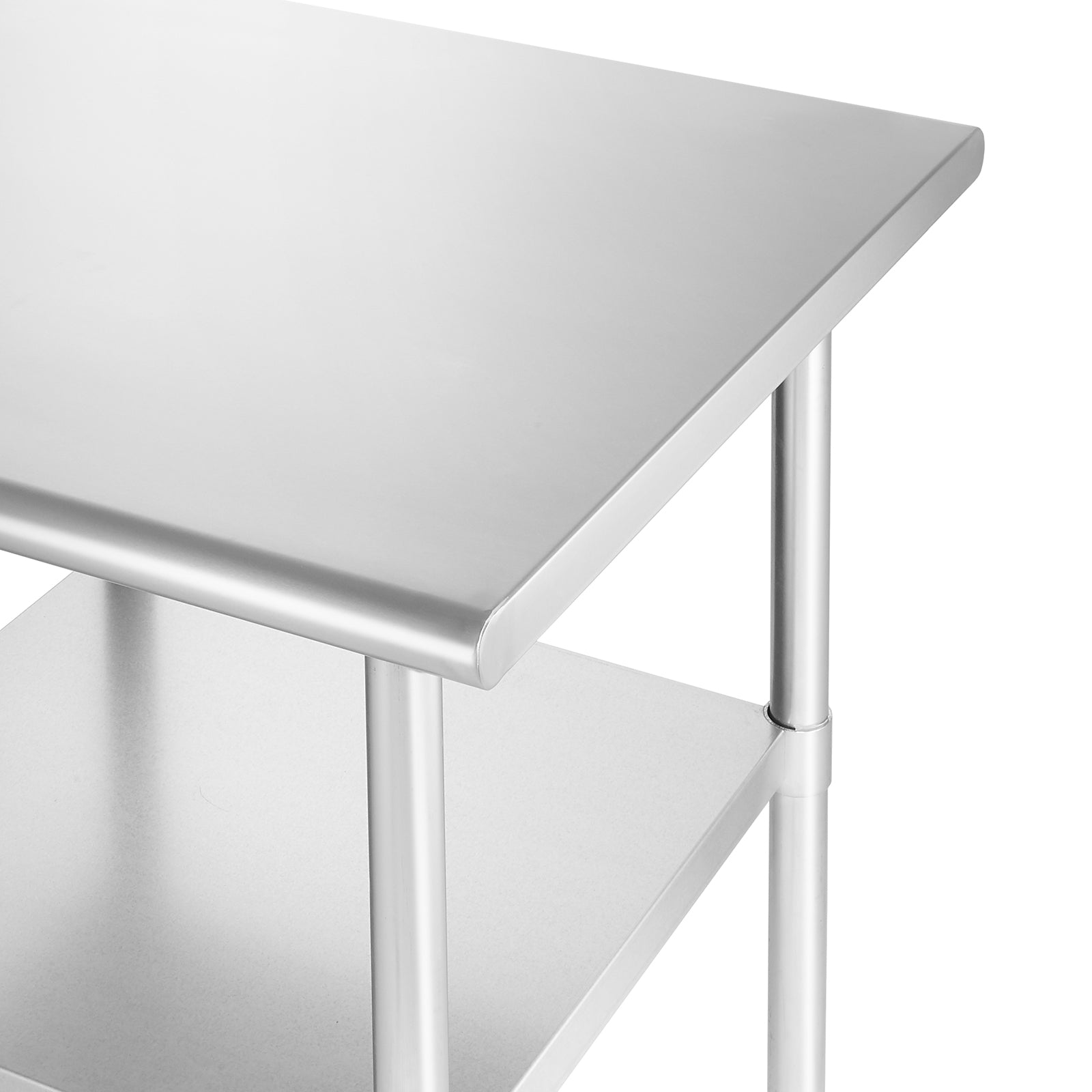 Stainless Steel Prep Tables w/ Undershelf, NSF Certified – Gridmann.com