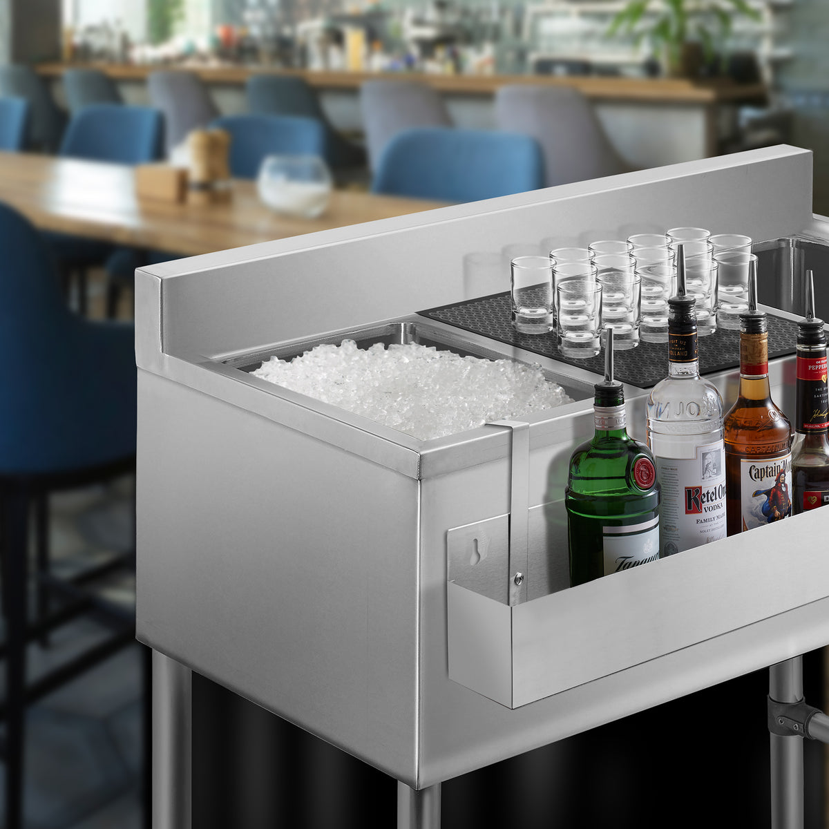 Set of 2 Stainless Steel Speed Rail Mounting Hangers