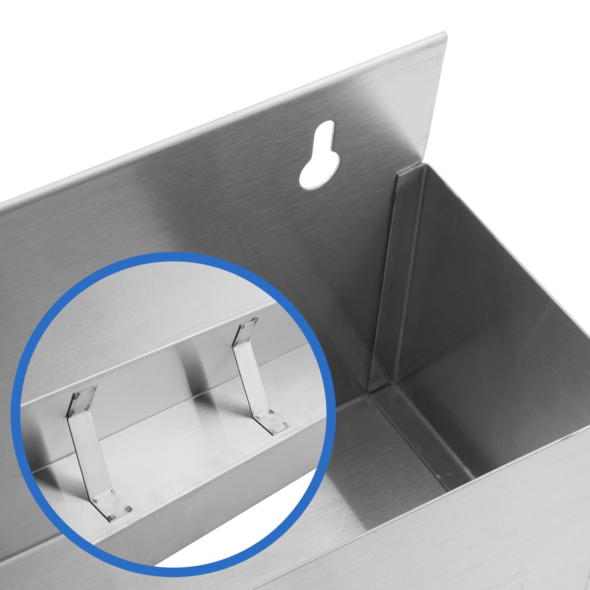 OPEN BOX - 42-in Double Tier Speed Rail - Stainless Steel Liquor Bottl ...